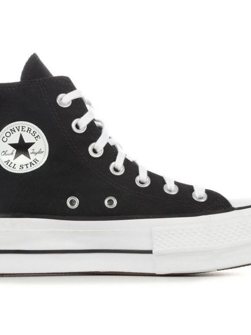 Converse Black and White High-Top Sneakers